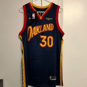 Oakland NBA Steph Curry Jersey